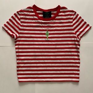 Cropped Grinch Top